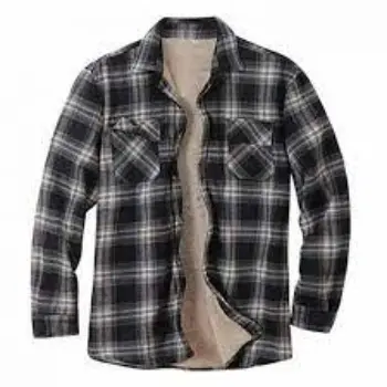 Full Sleeve 250 GSM Men Woolen Shirt 